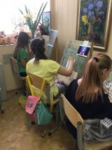 4.07.2019 Занятия по живописи маслом и гуашью