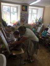 5.07.2019 Занятия по Живописи маслом и гуашью