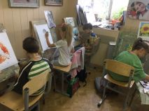 5.07.2019 Занятия по Живописи маслом и гуашью