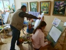 8.07.2019 Занятия по Живописи акварелью