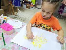 14.07.2019 Рисование гуашью «Золотая рыбка»