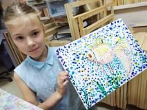 14.07.2019 Рисование гуашью «Золотая рыбка»