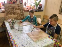 16.07.2019 Картина-барельеф «Парящие бабочки»