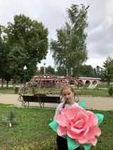 18.07.2019 Ростовые цветы из изолона и фоамирана