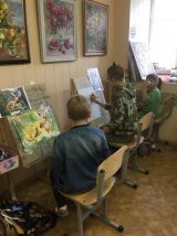 18.07.2019 Занятия по живописи маслом и гуашью