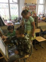 18.07.2019 Занятия по живописи маслом и гуашью