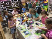 20.07.2019 Живопись шерстью «Котики»