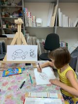 21.07.2019 Занятие по рисованию «Черепашки»