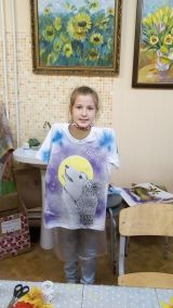 29.07.2019 Мастер класс по Росписи одежды