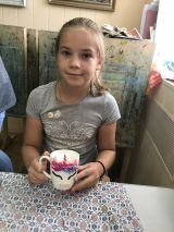 30.07.2019 Декор из полимерной глины на кружках «Единорог»