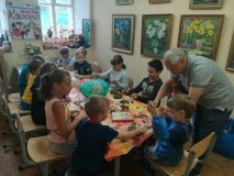 3.08.2019 Занятия по лепке из глины