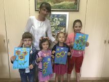 7.08.2019 Пластилинография «Подсолнухи»