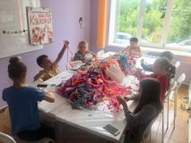 7.08.2019 Выездной мастер класс творческой студии «Колорит» в  детский развивающий центр «Умнички»