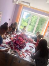 7.08.2019 Выездной мастер класс творческой студии «Колорит» в  детский развивающий центр «Умнички»