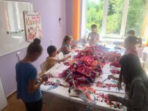 7.08.2019 Выездной мастер класс творческой студии «Колорит» в  детский развивающий центр «Умнички»