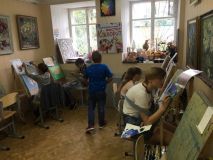 7.08.2019 Занятия по Живописи маслом и гуашь