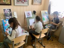 9.08.2019 Занятия по Живописи маслом и гуашью