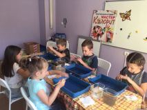 14.08.2019 Выездной мастер класс творческой студии «Колорит» в  детский развивающий центр «Умнички»
