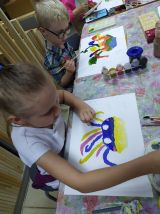 18.08.2019 Занятия по рисованию гуашью