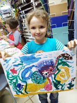 18.08.2019 Занятия по рисованию гуашью