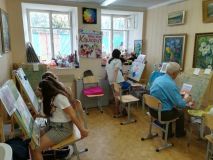 22.08.2019 Занятия по Живописи маслом и гуашью