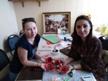 24.08.2019 Композиция из фоамирана «Маки»