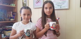 26.08.2019 Мастер класс по декорированию кружки куколкой из полимерной глины