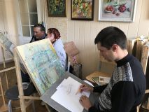 27.09.2019 Мастер класс по академическому рисунку и живописи