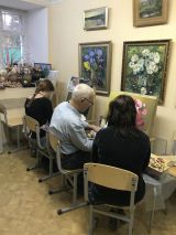 1.10.2019 Занятия по живописи маслом и гуашью