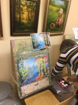 16.10.2019 Живопись маслом и гуашью 