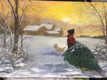 5.11.2019 Живопись маслом и гуашью 