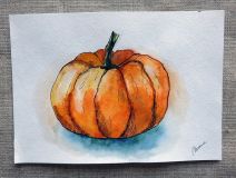 16.11.2019 Скетчинг. Быстрые зарисовки "Овощи"