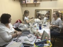15.11.2019 занятие по изготовлению интерьерных кукол и мягких игрушек из ткани