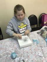 17.11.2019 Сухое валяние «Котик»
