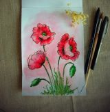 7.12.2019 Скетчинг. Быстрые зарисовки "Цветы".
