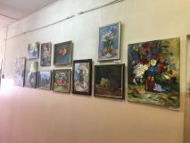 Открылась выставка живописных работ творческой студии "Мастер Колорит"