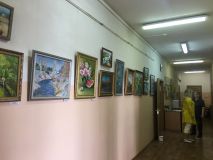 Открылась выставка живописных работ творческой студии "Мастер Колорит"