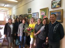 Открылась выставка живописных работ творческой студии "Мастер Колорит"