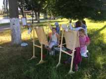 20.06.18. Пленэр на природе.
