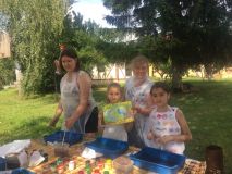 14.07.18. Выездной мастер-класс по рисованию на воде в технике Эбру "Летняя поляна"