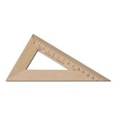 Треугольник деревянный 30*16 см