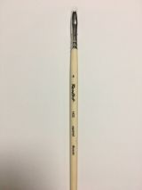 Кисть Рублев Белка плоская №8 удлиненная ручка 1422
