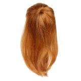 Волосы для кукол "Косички" размер средний, цвет каштановый 1556939