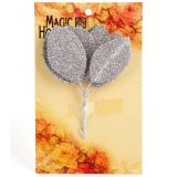 Листочки декоративные MAGIC HOBBY TBY-L3 цв. серебро 1шт №149