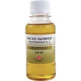 Масло льняное уплотненное №2 для живописных работ 120мл