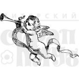 Штамп Скрапклуб "Ангел с рожком" 07Ви120