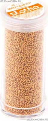 Микробисер Zlatka 30 гр №04 т.золотой