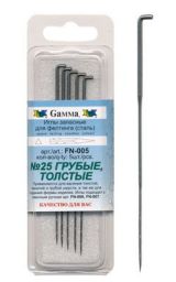 Иглы запасные для фелтинга Gamma №25 грубые, толстые 1шт