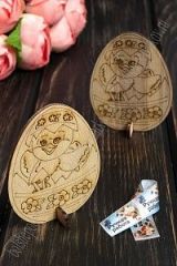 Подставка Яйцо-цыпленок №1, 9*7 см