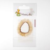 Ресницы HobbyBe для кукол и игрушек EYL- 3 Светло-русый